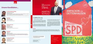 SPD-Gemeinderatswahlprospekt Vorderseite